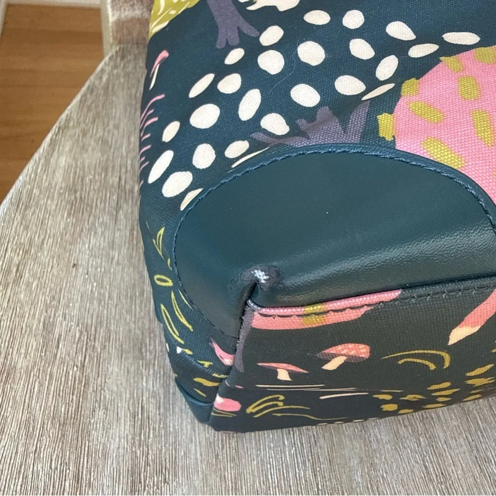 Radley London Epping Forest Tote Bag Navy Woodland Fox Mushroom Scottie Charm - Picture 7 of 15